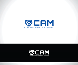 Logo Design by YourLogoMaster for CAM Concrete Construction, Inc. | Design: #34461515