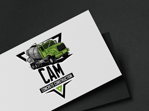 Logo Design by Design_Duo for CAM Concrete Construction, Inc. | Design: #34462876