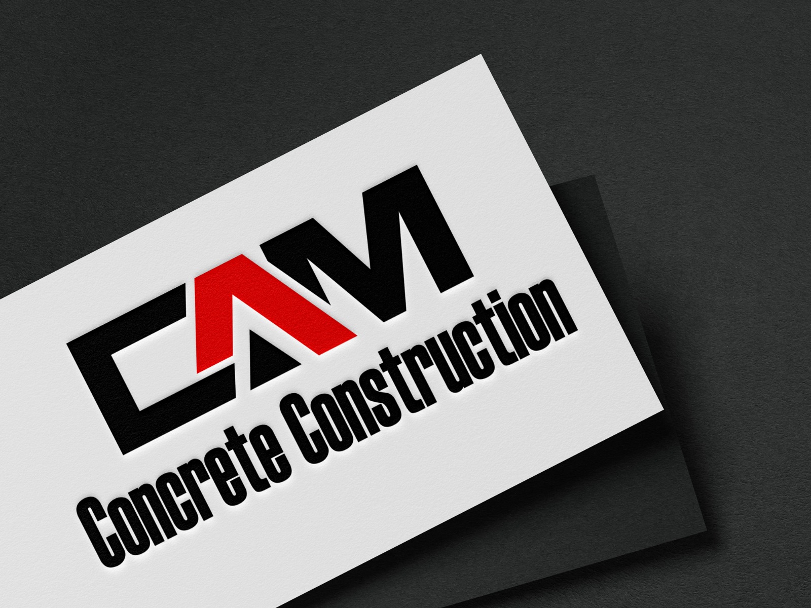 Logo Design by Design_Duo for CAM Concrete Construction, Inc. | Design #34462877