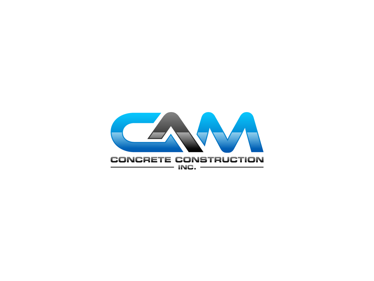 Logo Design by bandisign for CAM Concrete Construction, Inc. | Design #34462271