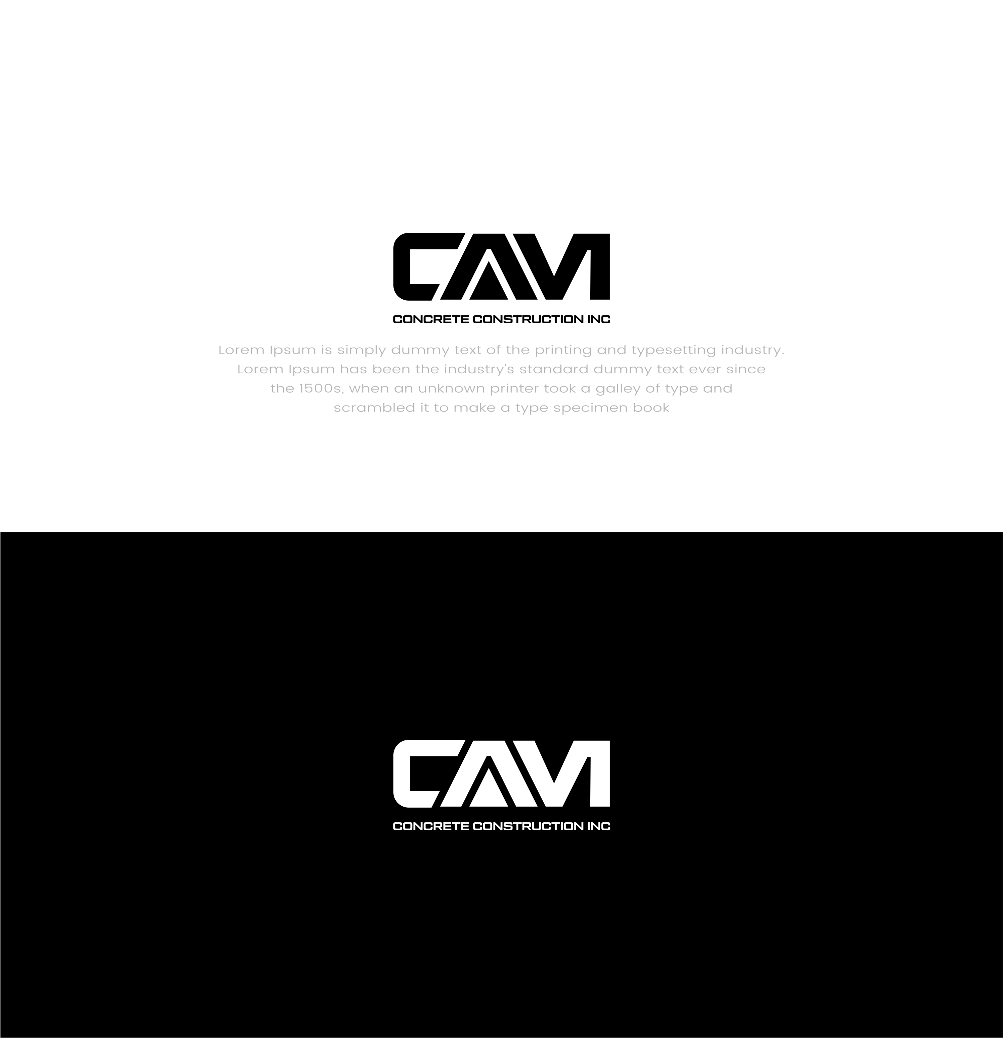 Logo Design by Barokahe guse for CAM Concrete Construction, Inc. | Design #34462754