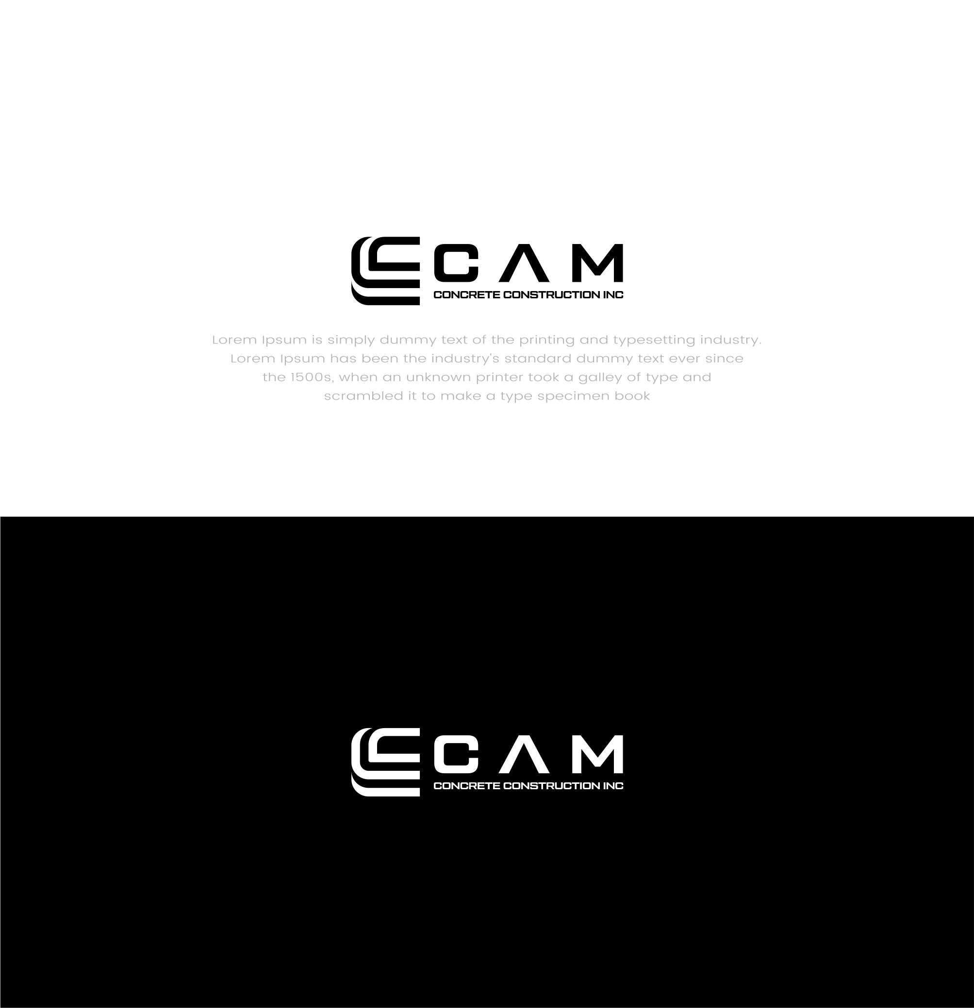 Logo Design by Barokahe guse for CAM Concrete Construction, Inc. | Design #34462755