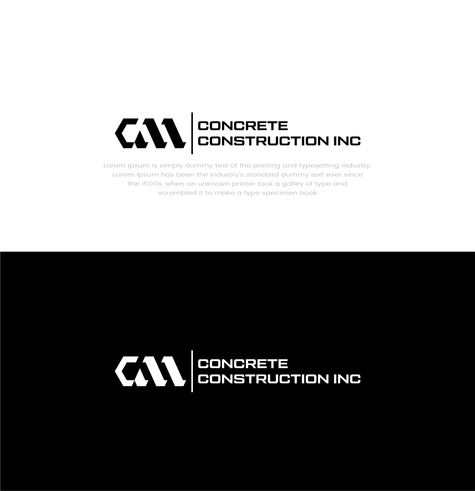 Logo Design by Barokahe guse for CAM Concrete Construction, Inc. | Design #34462756