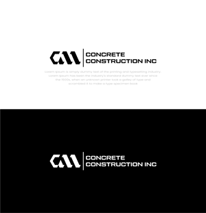 Logo Design by Barokahe guse for CAM Concrete Construction, Inc. | Design: #34462756