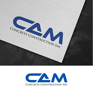Logo Design by AKTech for CAM Concrete Construction, Inc. | Design: #34456918
