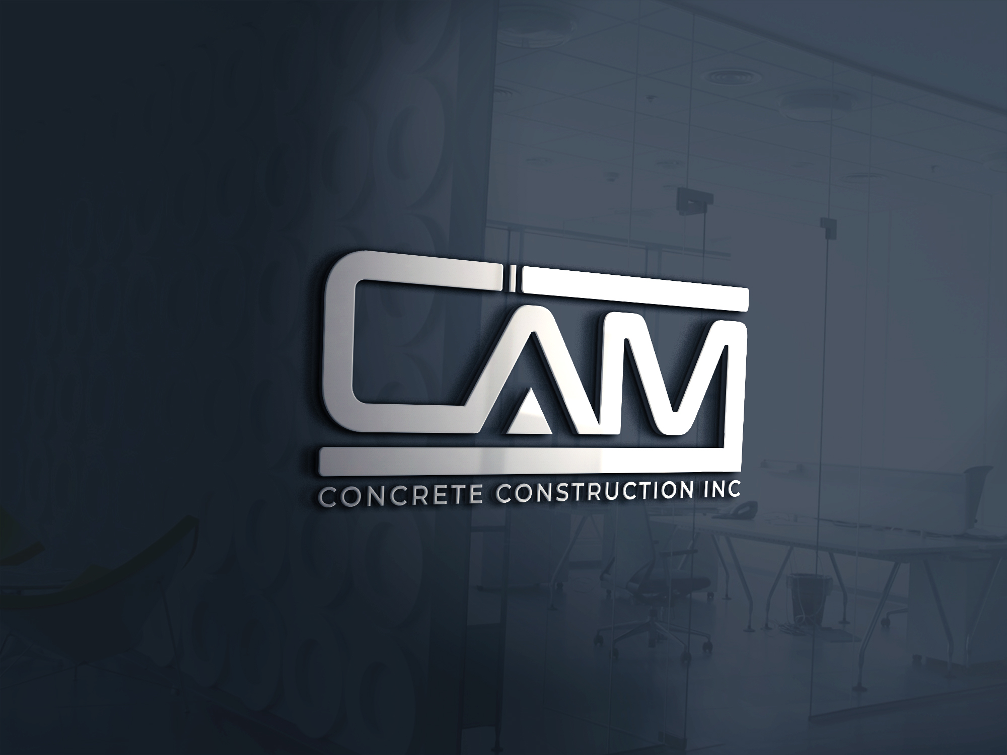 Logo Design by mahfuz1450r for CAM Concrete Construction, Inc. | Design #34472853