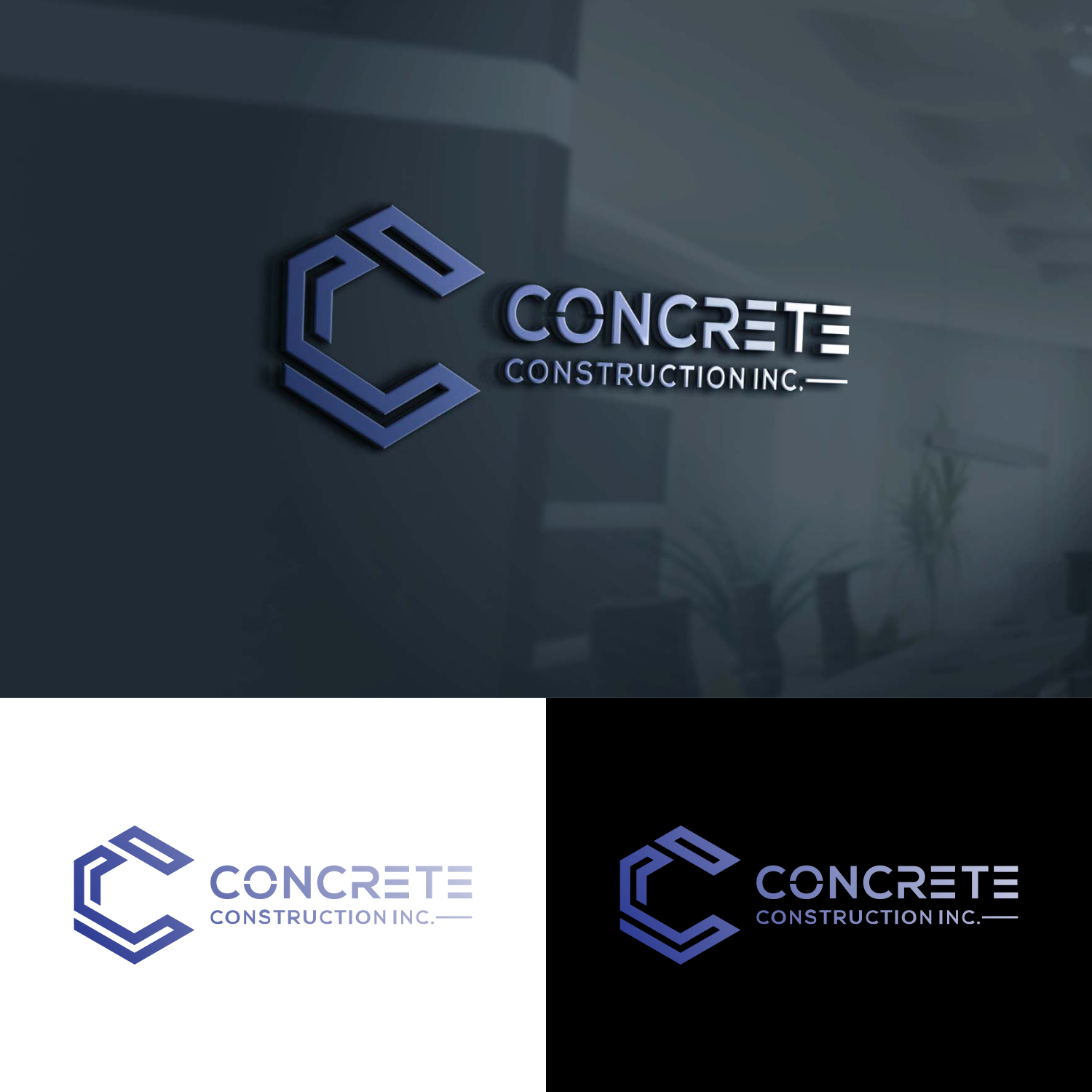 Logo Design by Solikin Design for CAM Concrete Construction, Inc. | Design #34457161
