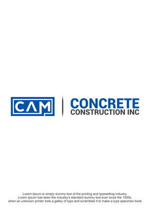Design de Logo par Abigaill_design pour CAM Concrete Construction, Inc. | Design : #34456143
