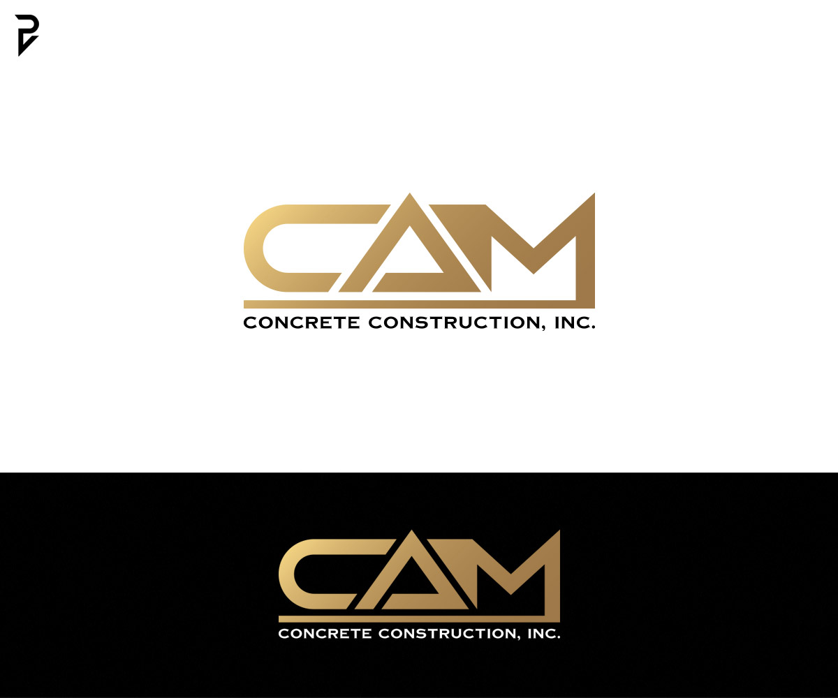 Logo Design by poisonvectors for CAM Concrete Construction, Inc. | Design #34462081