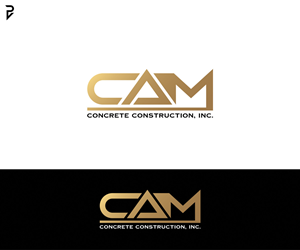 Logo Design by poisonvectors for CAM Concrete Construction, Inc. | Design: #34462081