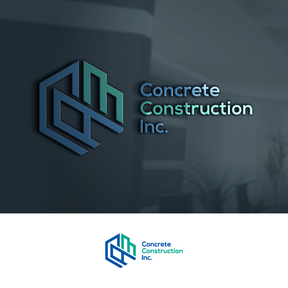 Logo Design by Hamza  Al-Muttalib for CAM Concrete Construction, Inc. | Design #34457480