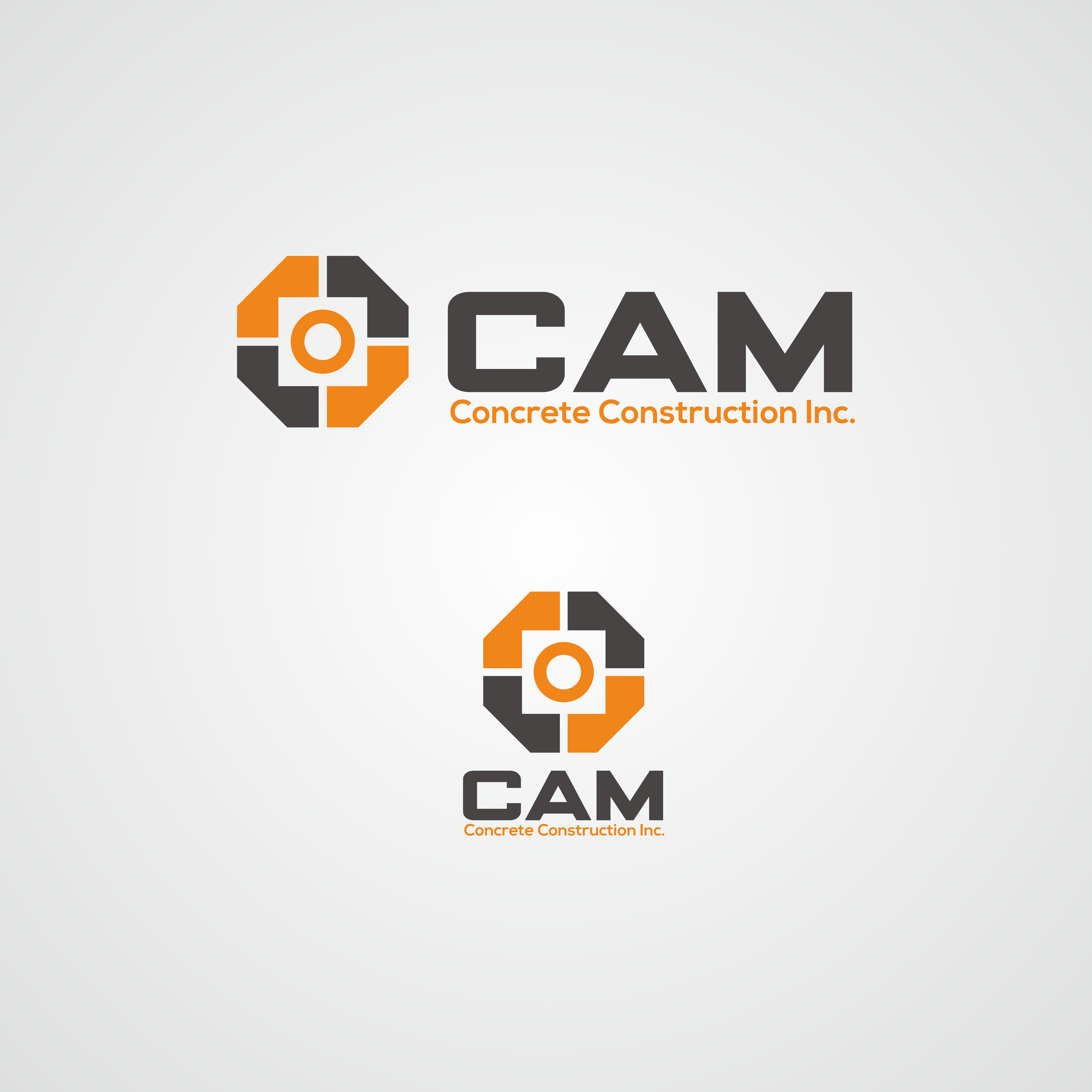 Logo-Design von Nakumi für CAM Concrete Construction, Inc. | Design #34462377