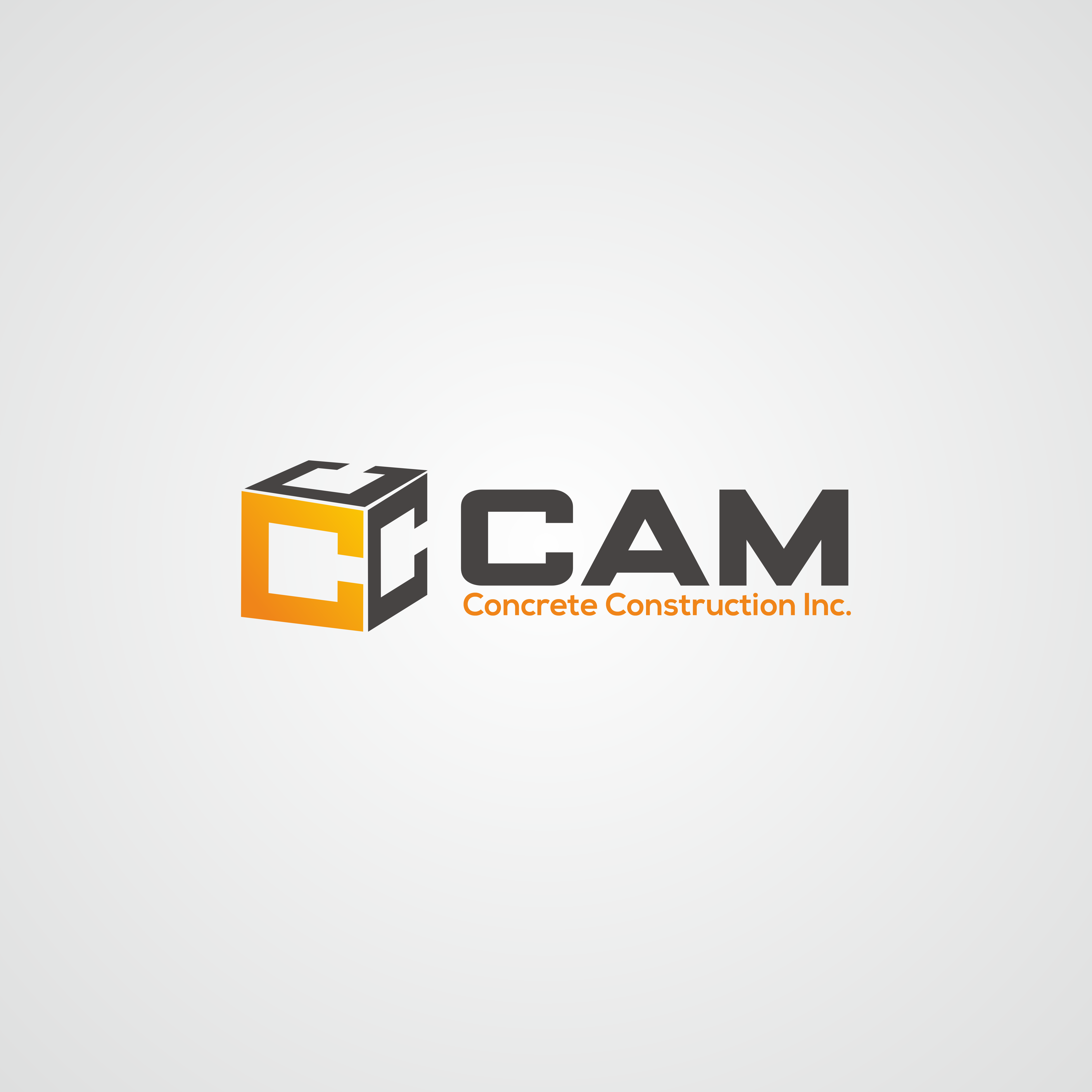 Logo Design by Logo Dope for CAM Concrete Construction, Inc. | Design #34462382