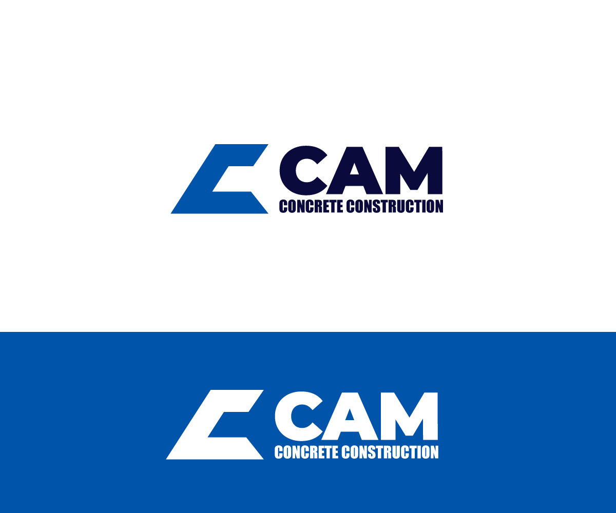 Logo Design by andrew11 for CAM Concrete Construction, Inc. | Design #34459033