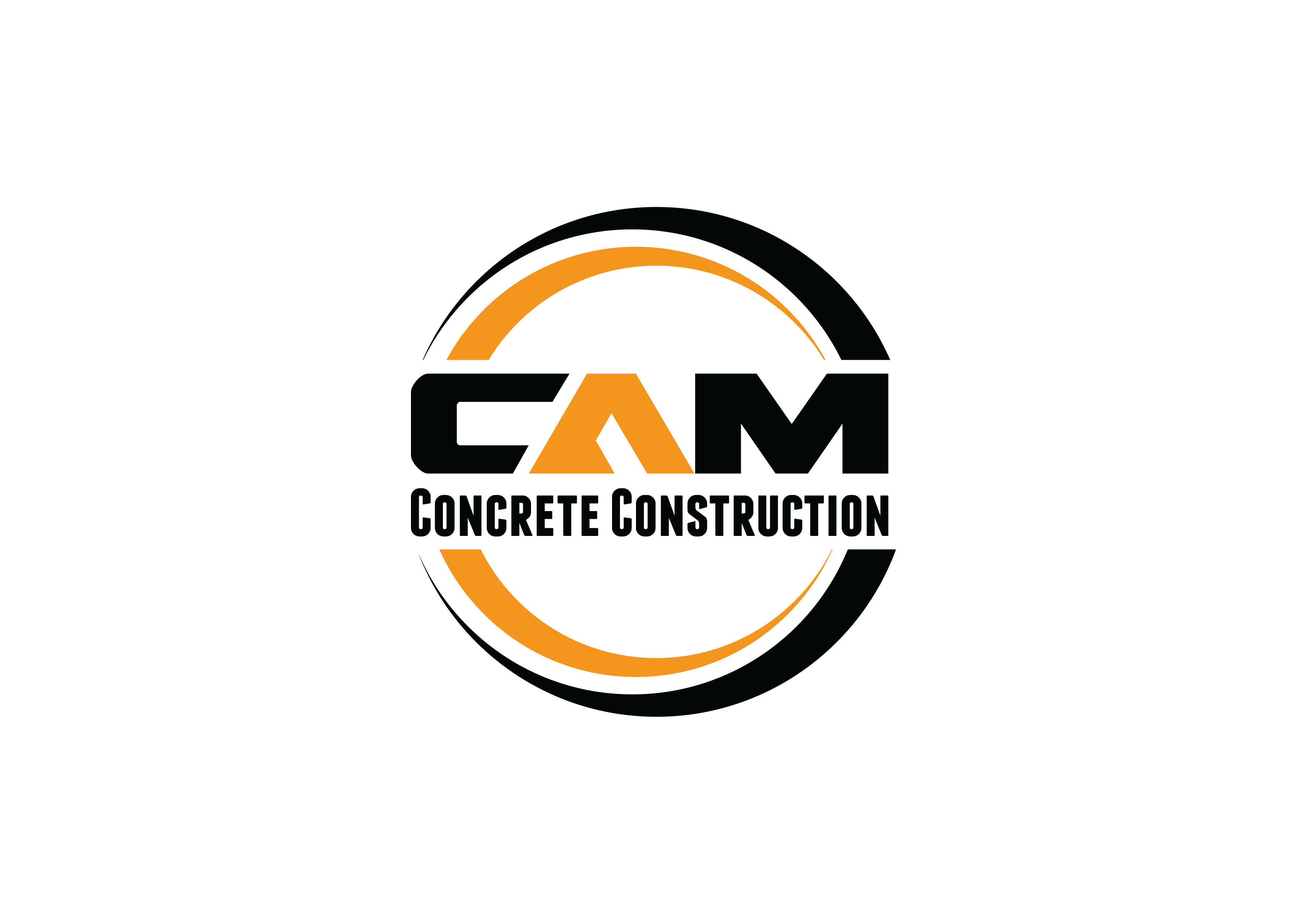 Logo Design by Grafactory for CAM Concrete Construction, Inc. | Design #34462566