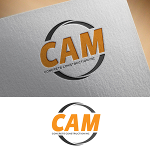 Design de Logo par fly  design pour CAM Concrete Construction, Inc. | Design : #34459786