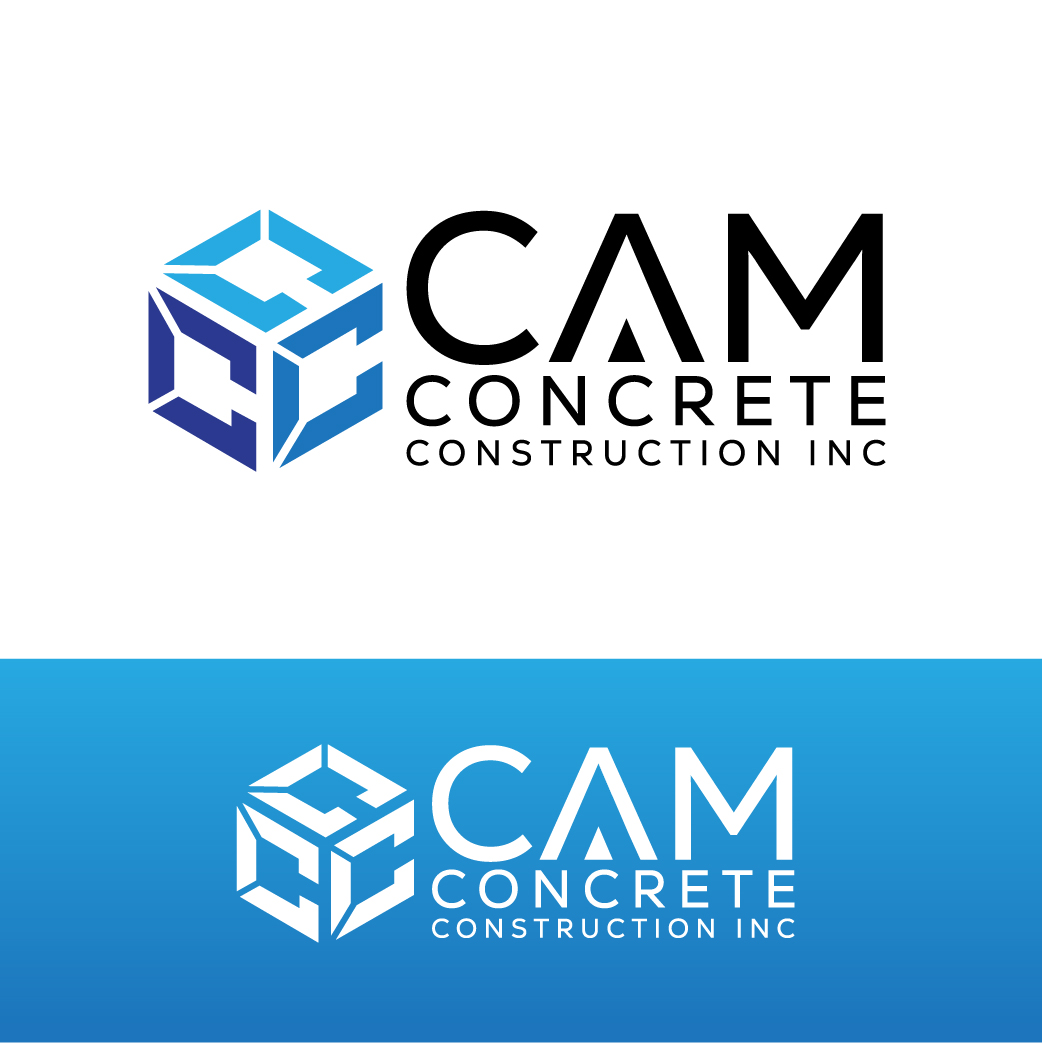 Logo-Design von ahmeddesigner123 für CAM Concrete Construction, Inc. | Design #34457517