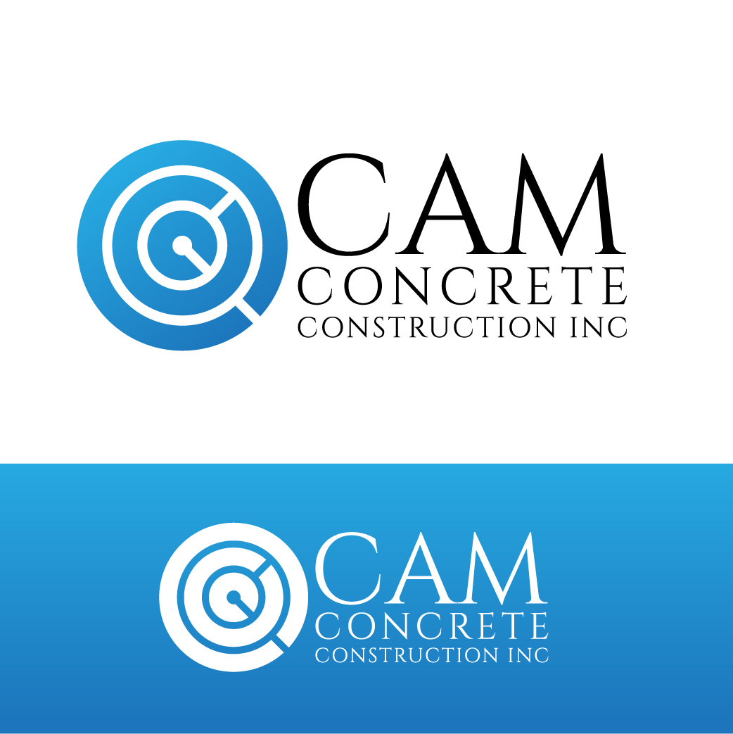 Logo Design by ahmeddesigner123 for CAM Concrete Construction, Inc. | Design #34457552