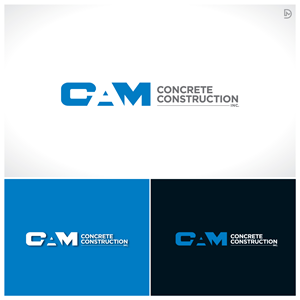 Logo Design by D_Mantra for CAM Concrete Construction, Inc. | Design #34457756