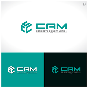 Logo Design by D_Mantra for CAM Concrete Construction, Inc. | Design: #34457757