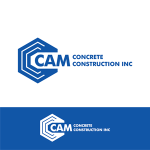 Logo-Design von Sibronestha für CAM Concrete Construction, Inc. | Design: #34468978