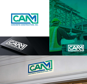 Logo Design by aexo for CAM Concrete Construction, Inc. | Design: #34455835