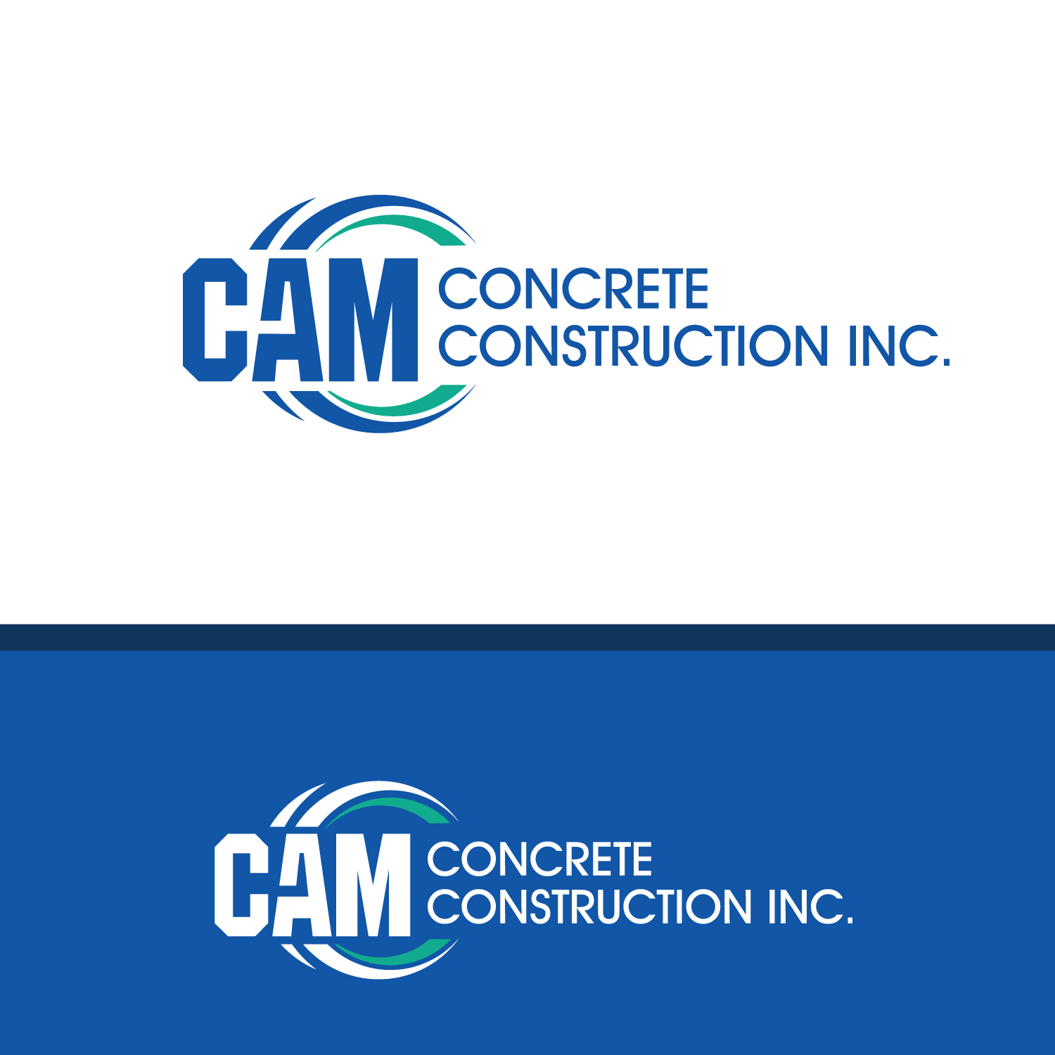 Design de Logo par GODDREAMCREATION pour CAM Concrete Construction, Inc. | Design #34457149