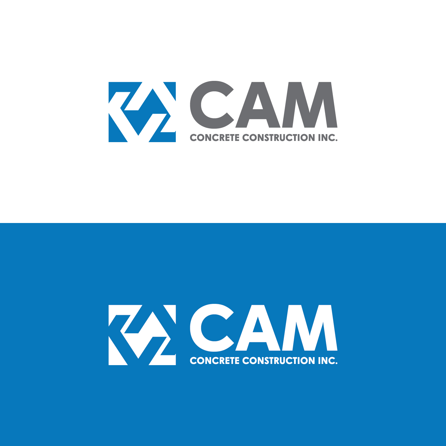 Logo Design by Maxo-Biz for CAM Concrete Construction, Inc. | Design #34461352