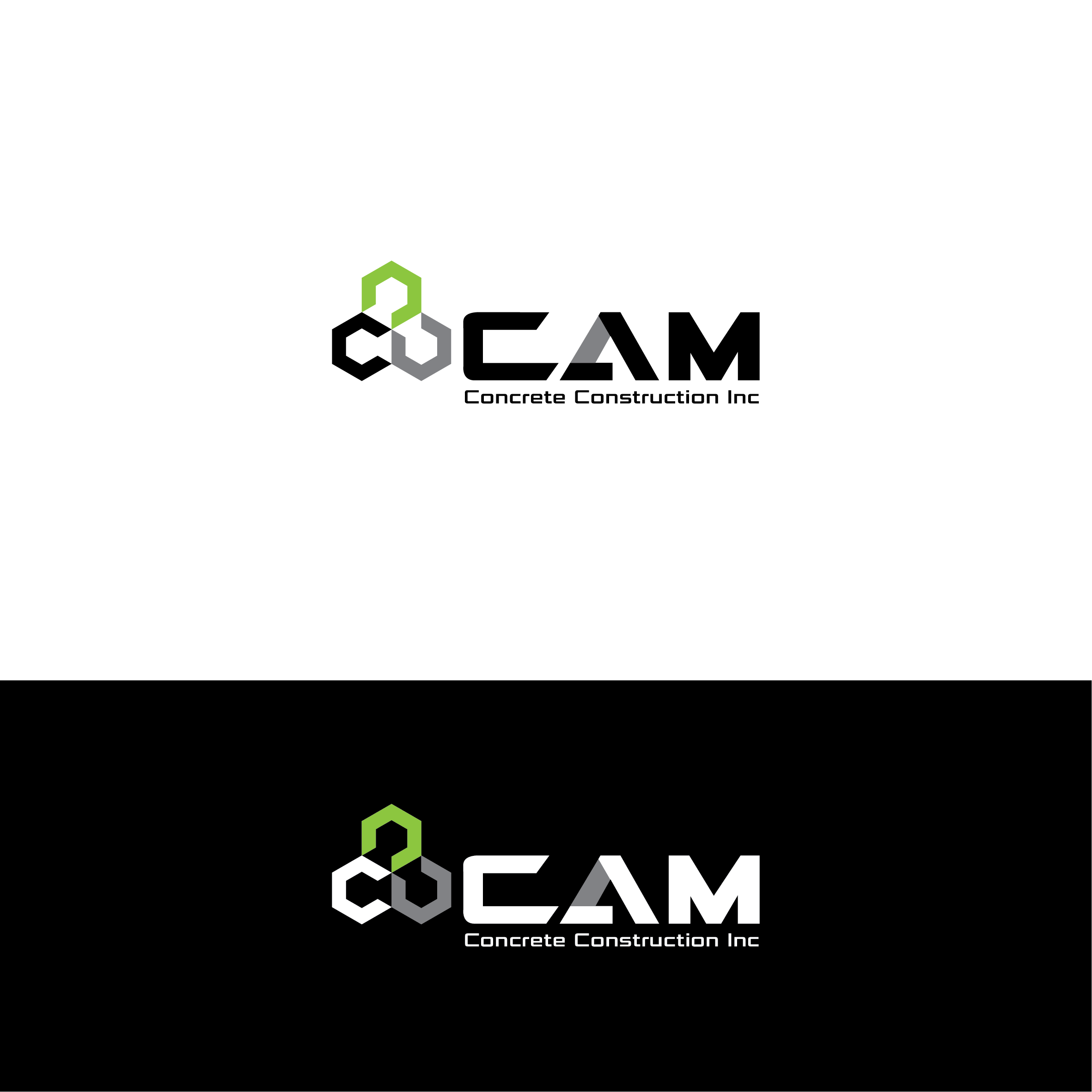 Logo Design by dskyvbc for CAM Concrete Construction, Inc. | Design #34456071