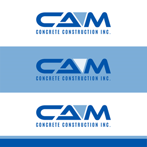 Logo Design by CrewType for CAM Concrete Construction, Inc. | Design: #34456838