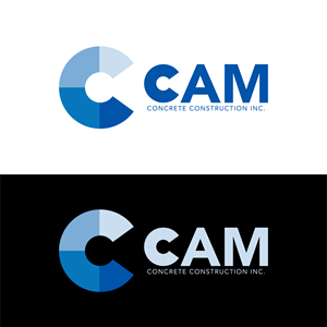 Logo Design by CrewType for CAM Concrete Construction, Inc. | Design: #34456920