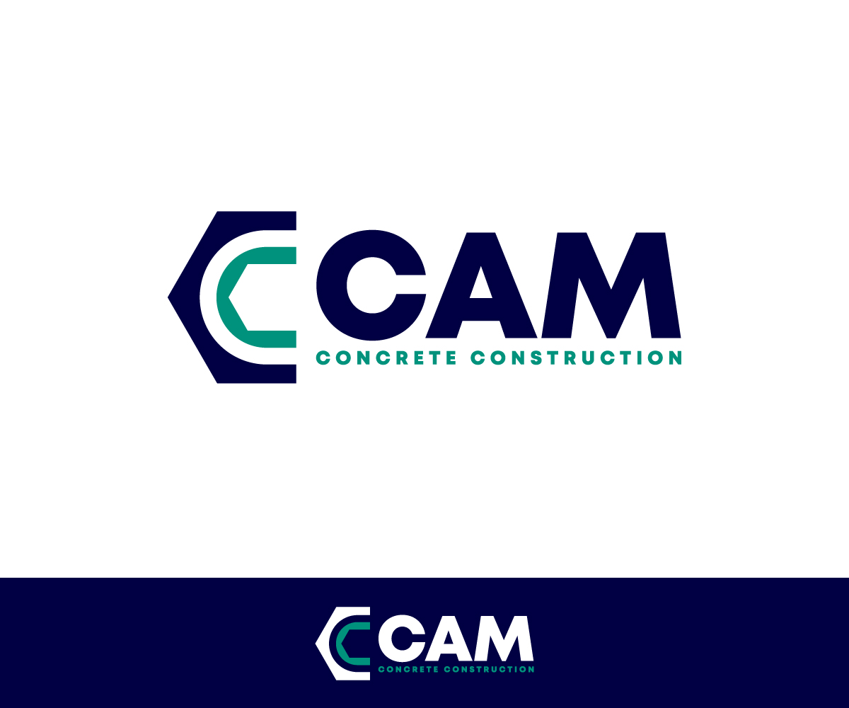 Logo Design by Ansh Design for CAM Concrete Construction, Inc. | Design #34458034