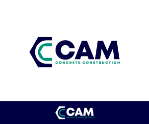 Logo Design by Ansh Design for CAM Concrete Construction, Inc. | Design: #34458034