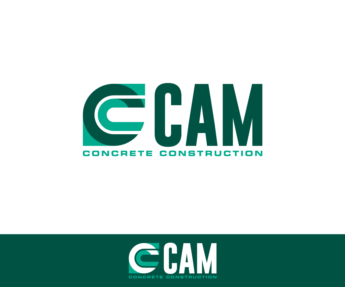 Logo Design by Ansh Design for CAM Concrete Construction, Inc. | Design #34458035