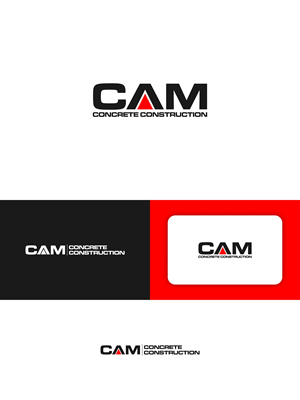 Logo Design by ark 2 for CAM Concrete Construction, Inc. | Design: #34455609