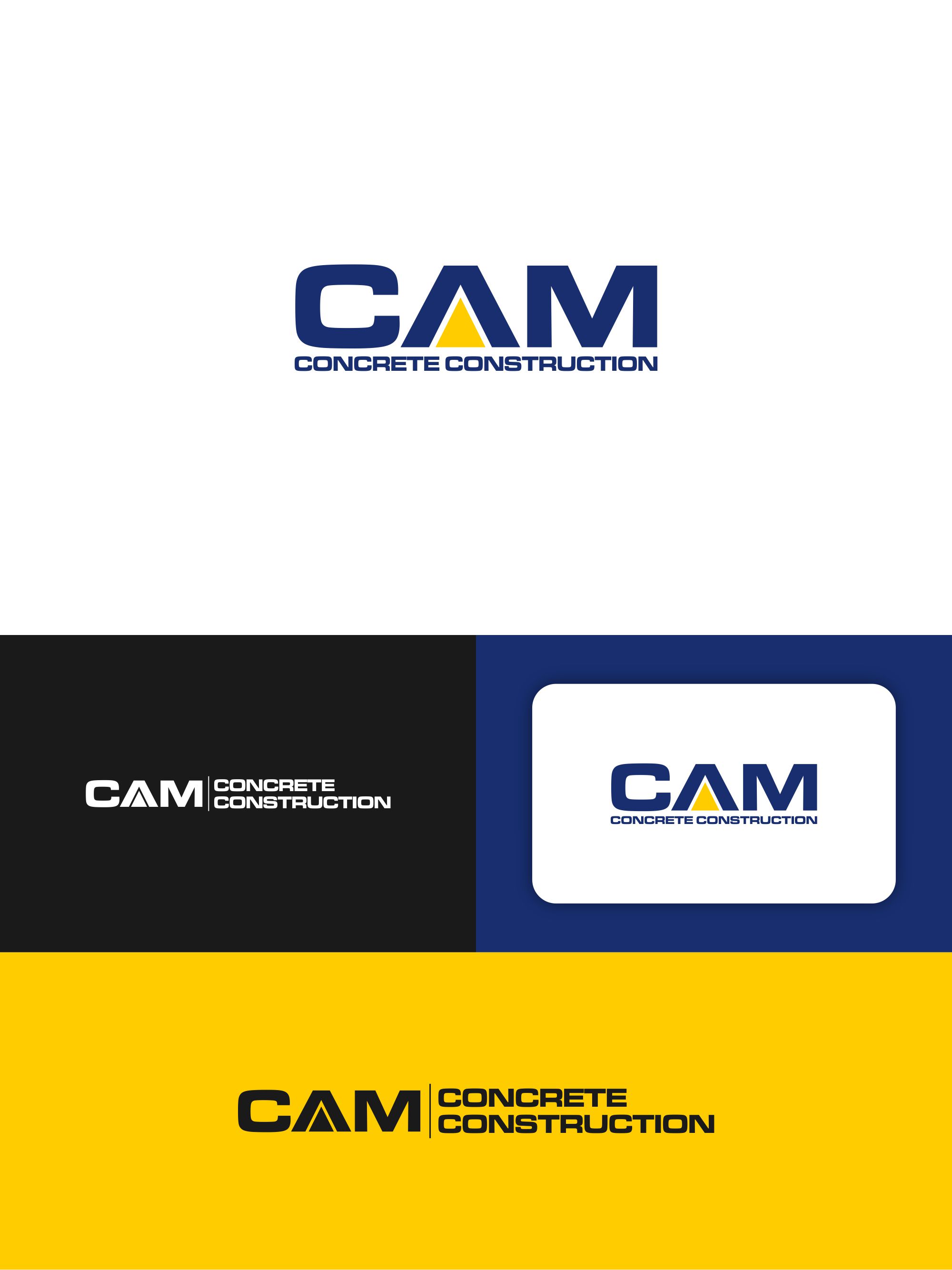 Diseño de Logo por ark 2 para CAM Concrete Construction, Inc. | Diseño #34455918