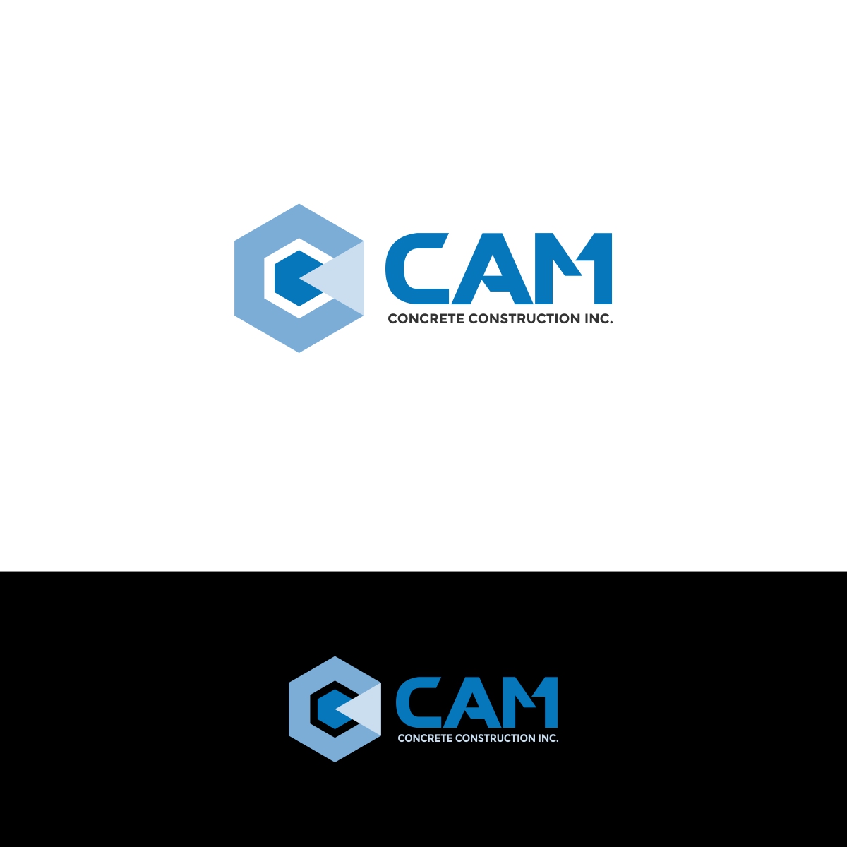 Logo Design by OrianO-70 for CAM Concrete Construction, Inc. | Design #34470648