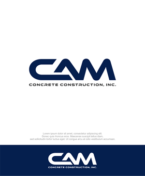 Logo Design by M.Syaiful Huda for CAM Concrete Construction, Inc. | Design: #34455867