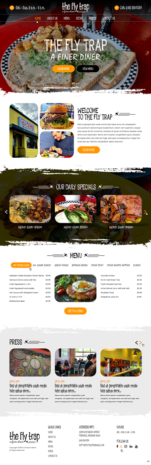 Web Design by pb for this project | Design: #34460734