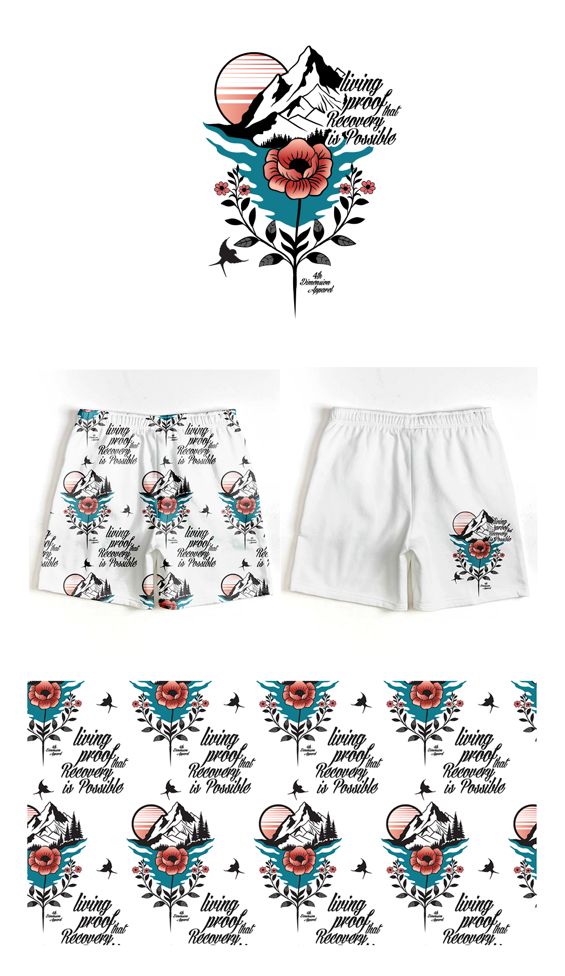 T-shirt Design by Drawingbook for 4th Dimension Apparel | Design #34466664
