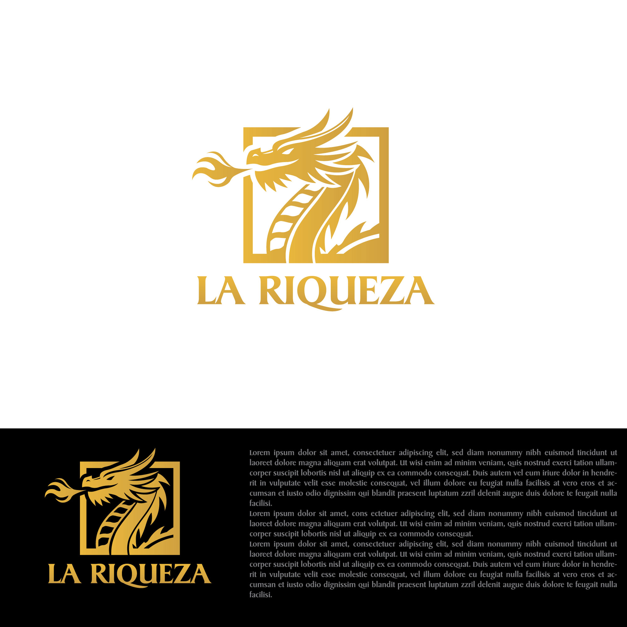 Logo Design by Pilot_DesignR™ for La Riqueza Investment Pte Ltd | Design #34461912