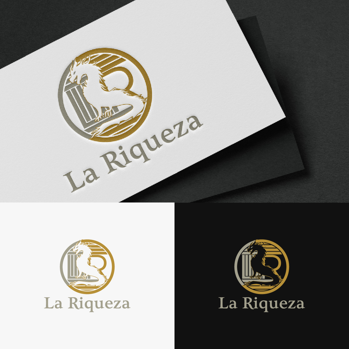 Diseño de Logo por fly  design para La Riqueza Investment Pte Ltd | Diseño #34465420