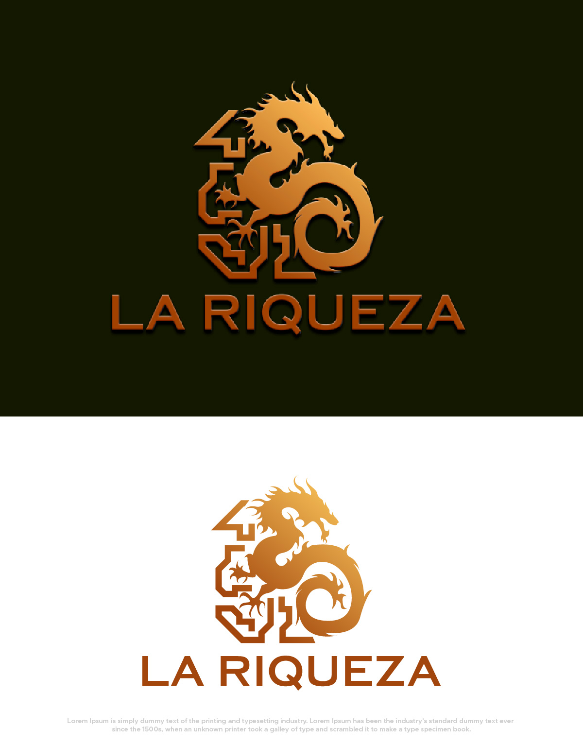Diseño de Logo por fly  design para La Riqueza Investment Pte Ltd | Diseño #34465421