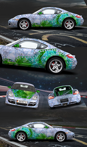 Car Wrap Design by websmartusa
