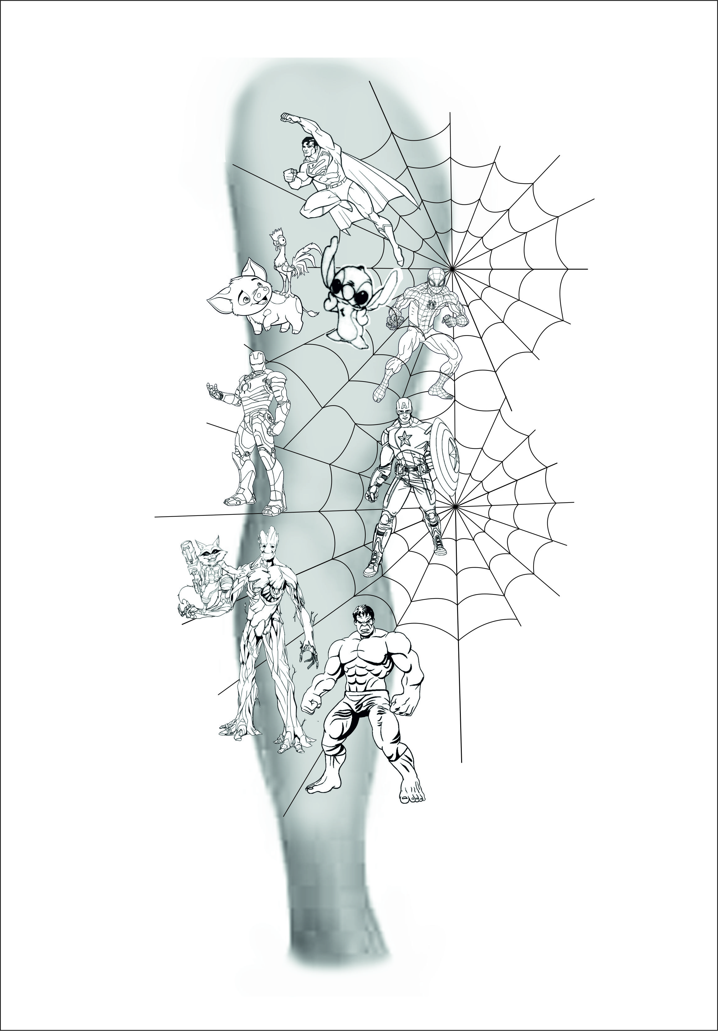 Tattoo Design by Jamal 12 for this project | Design #34471600