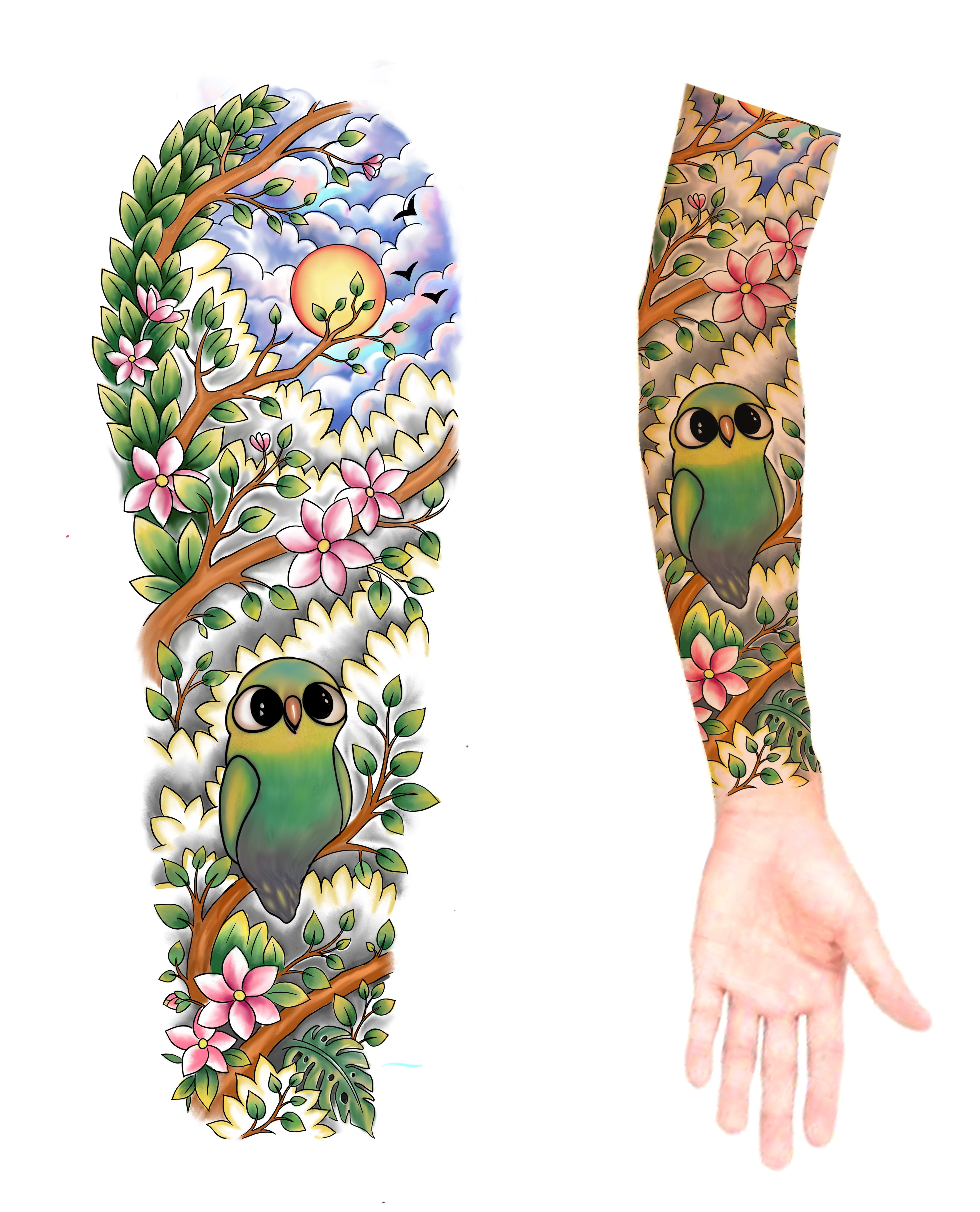 Tattoo Design by ELAMANTS for this project | Design #34477061