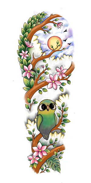 Tattoo Design by ELAMANTS for this project | Design #34499603
