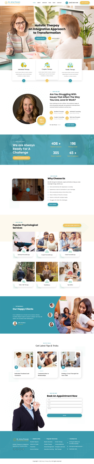 Wordpress Design by WahDesign for this project | Design: #34465281