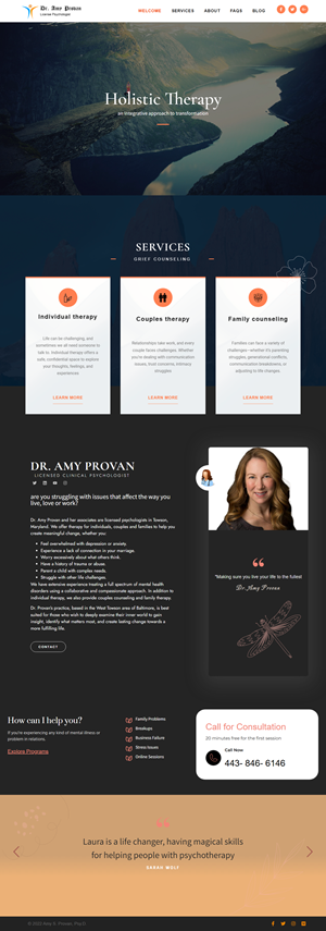 Diseño Wordpress por Panther_X para este proyecto | Diseño #34625063