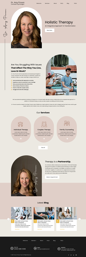 Wordpress Design by Sbss for this project | Design: #34482785